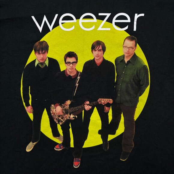 Weezer Green Album Rock Band T-Shirt Size Extra Large - Picture 2 of 4